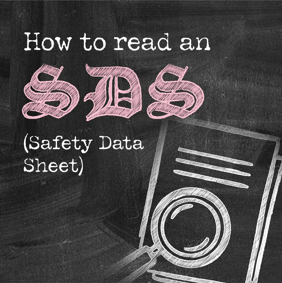How to read an SDS for nail products