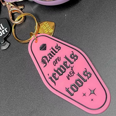 Nail Order Motel Keychain (Multiple Designs)