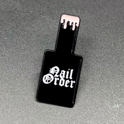 Nail Order Enamel Pin Badge (Multiple Designs)
