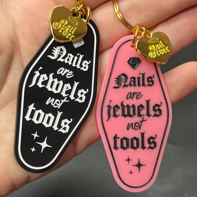 Nail Order Motel Keychain (Multiple Designs)
