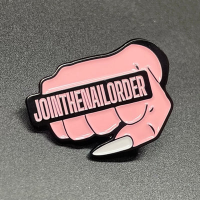 Nail Order Enamel Pin Badge (Multiple Designs)