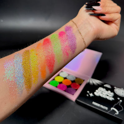 Nail Art Pigment Palette (7 Collections)