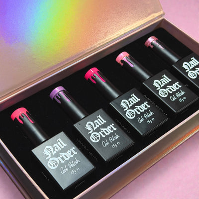 The “Pal-entines” Valentines Day Gel Polish Edit