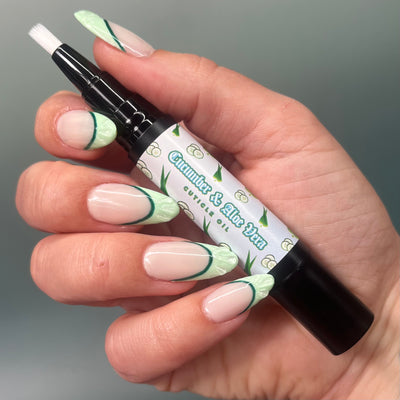 Cucumber & Aloe Vera 4ml Cuticle Oil (6 Pack)