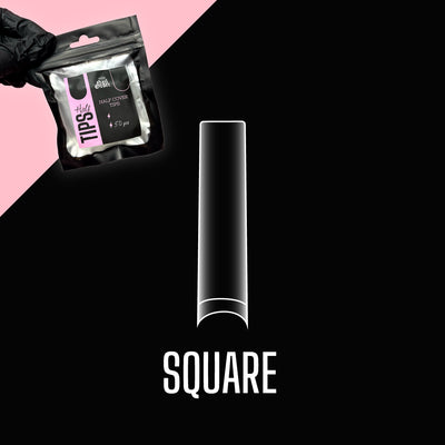 Half Cover Tips - XL Square -Refill Bags