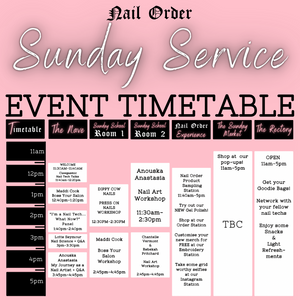Nail Order's Sunday Service Event
