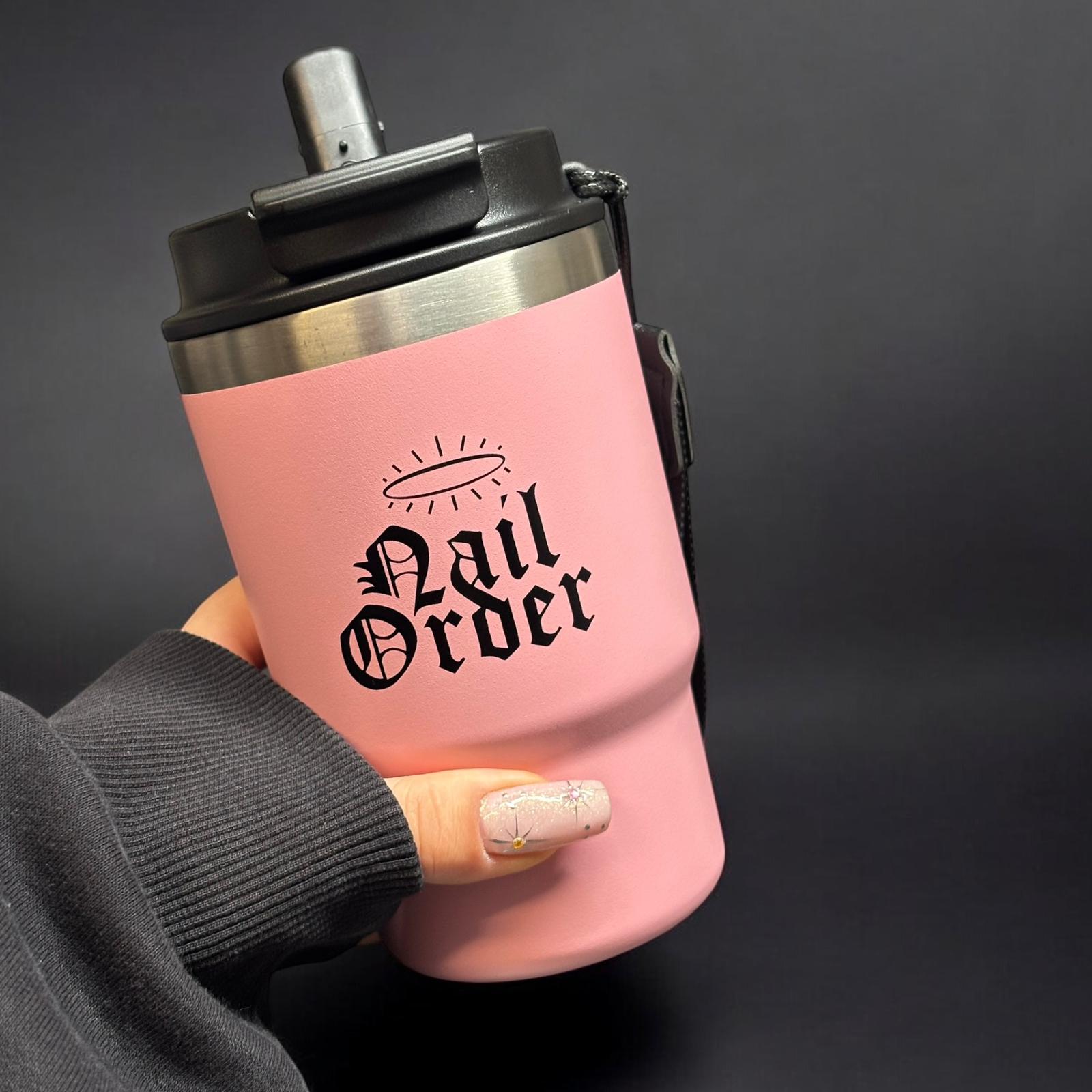 Nail Order Travel Thermal Cup ( 2 Colours)