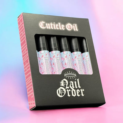 Huile à cuticules Bubblegum 4 ml (lot de 6) 