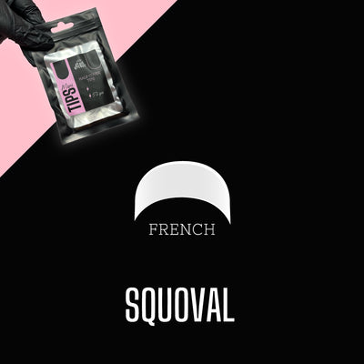 Mini Half Tips - Squoval - Refill Bags