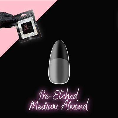 Vorgeätzte mittelgroße Mandel-Nachfüllbeutel mit Spitzen (50)