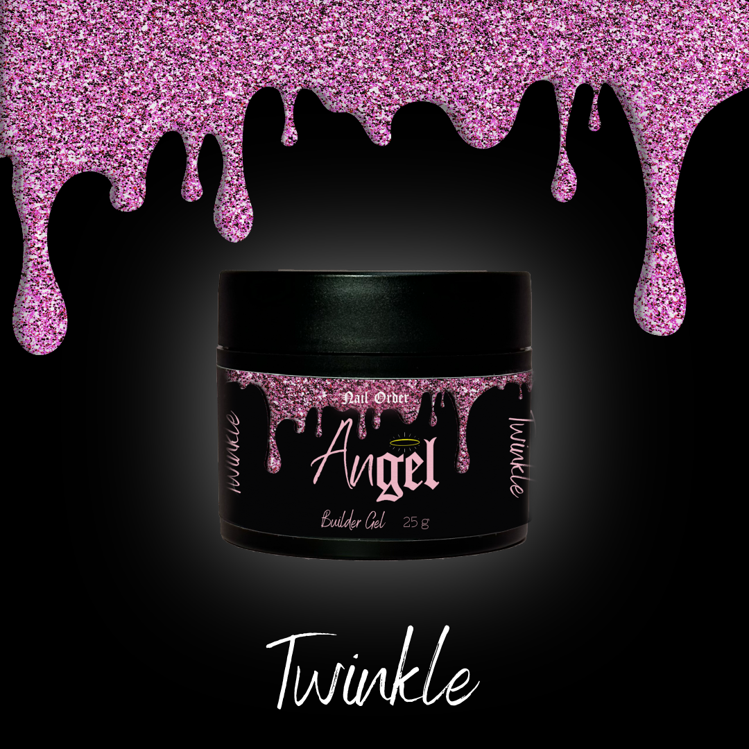 AnGel Builder Gel 25g Pot Twinkle - Structured gel