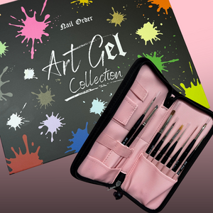 Art Gel Collection PLUS Nail Art Brush Kit