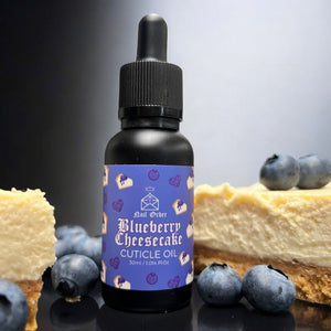 Blueberry Cheesecake 30ml Dropper Bottle - Cuticle Cream & Oil