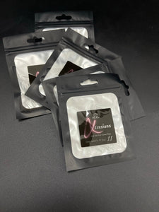 Clear Short Square Refill Bag of Tips (50) - Nail Order