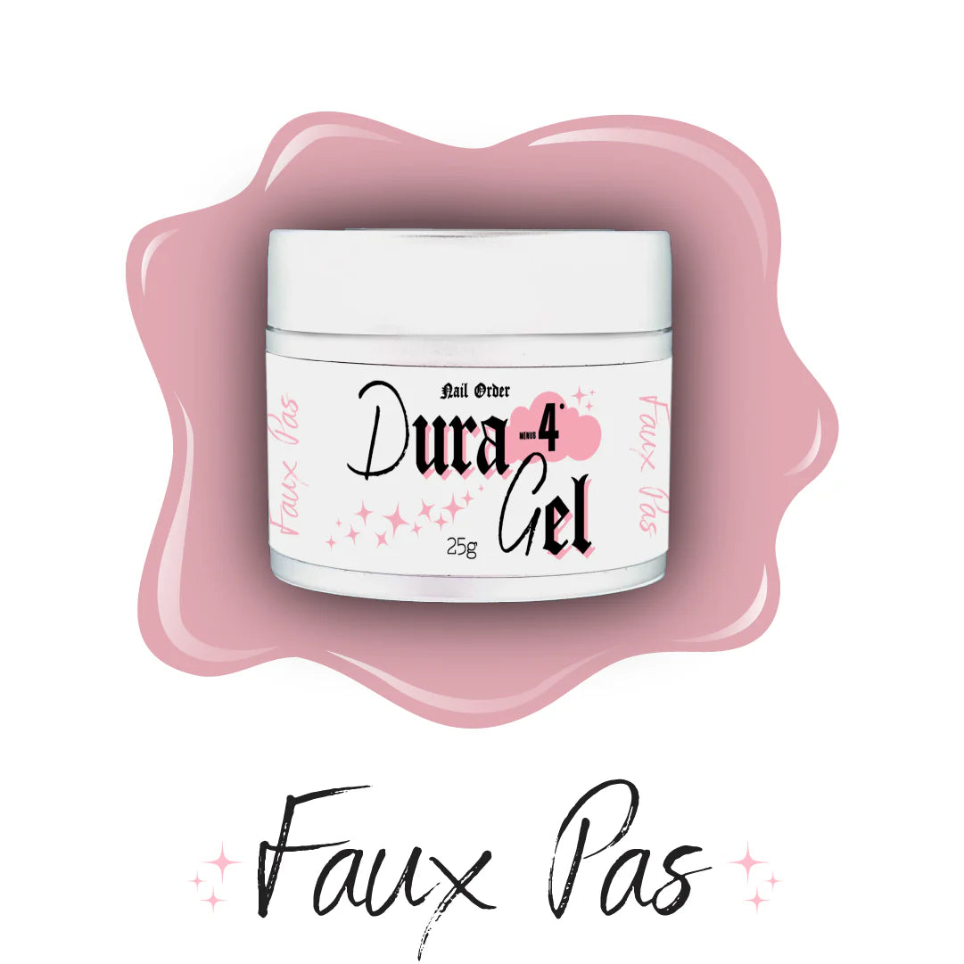 Dura Gel Hard Gel Faux Pas (-4 HEMA free) - Structured gel