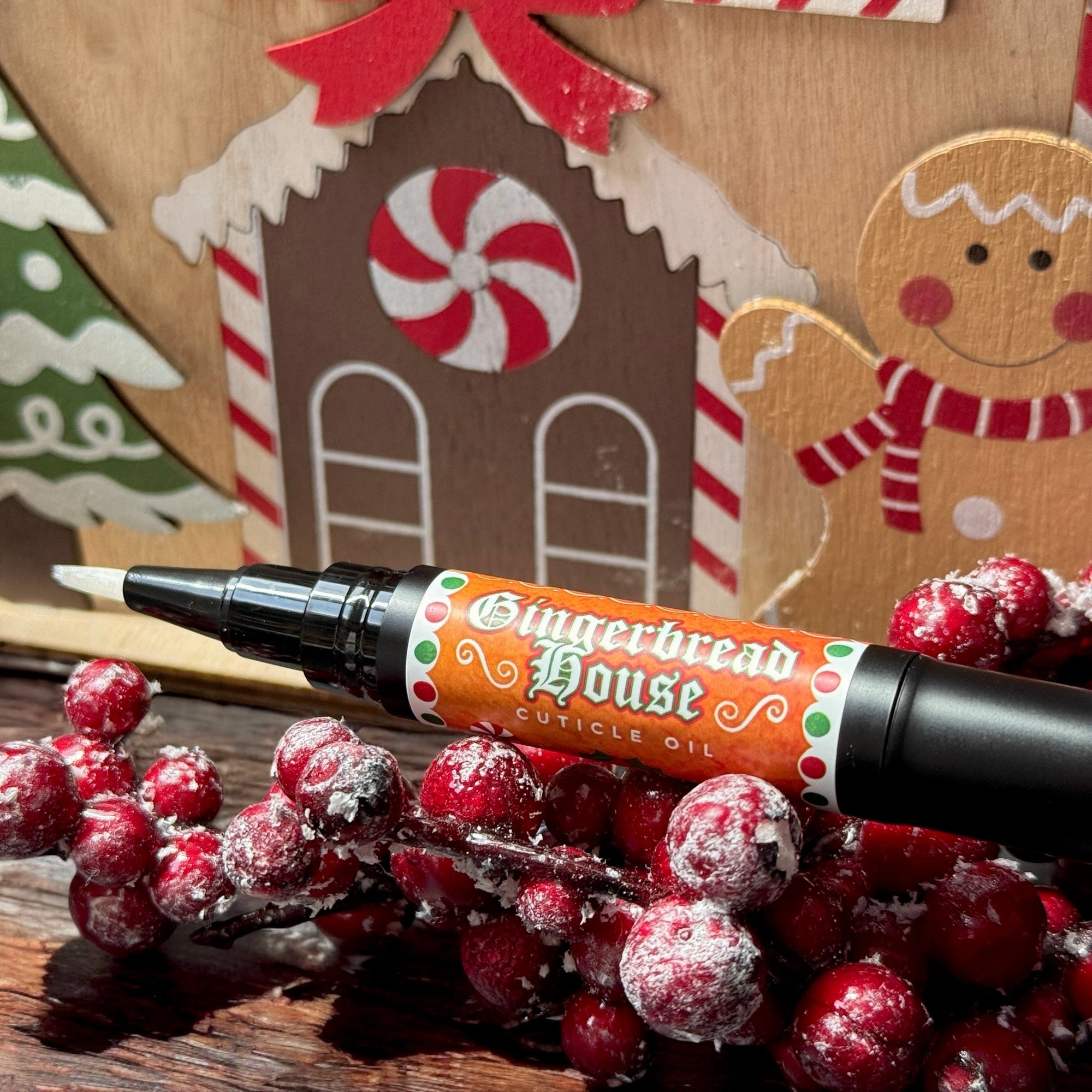 Gingerbread House 4ml Cuticle Oil (6 Pack) - Cuticle Cream & Oil