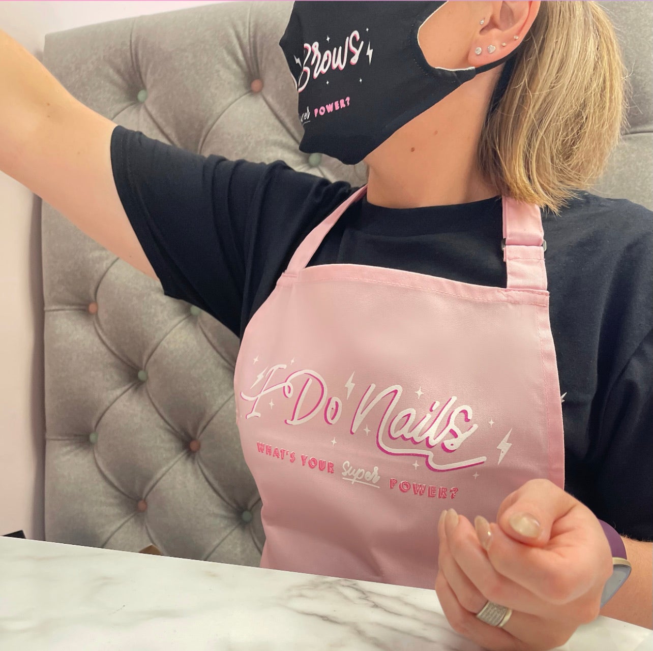 I Do Nails Apron (3 Colours) - Nail Order