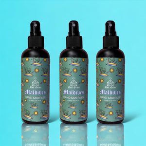 Maldives Hand Sanitiser/ Multi-purpose Spray 200ml (3 pack) - Nail Order