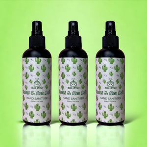 Cactus and Sea Salt Hand Sanitiser/ Multi-purpose Spray 200ml (3 pack) - Nail Order