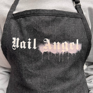 "Nail Angel" Short Denim Apron (2 Colours) - Nail Order