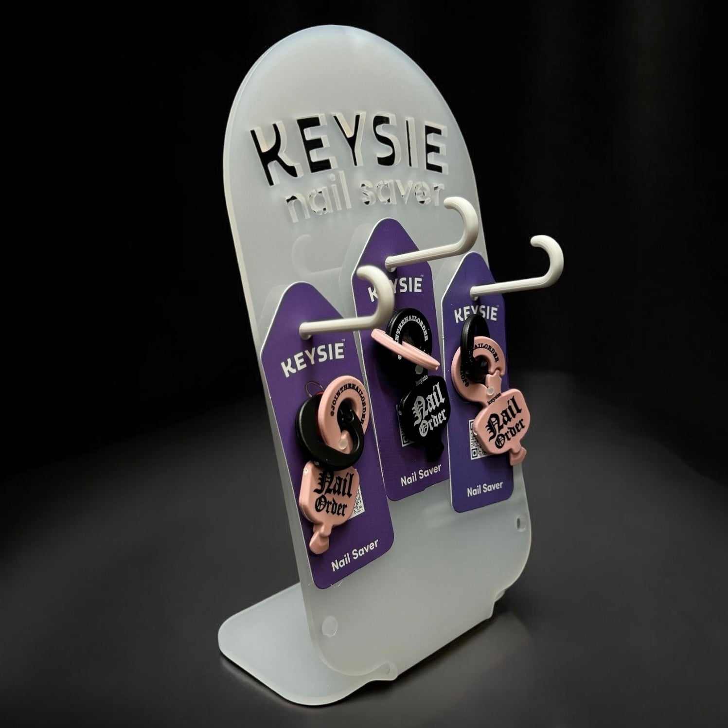 Keysie Display Stand (4 colours) - Clear