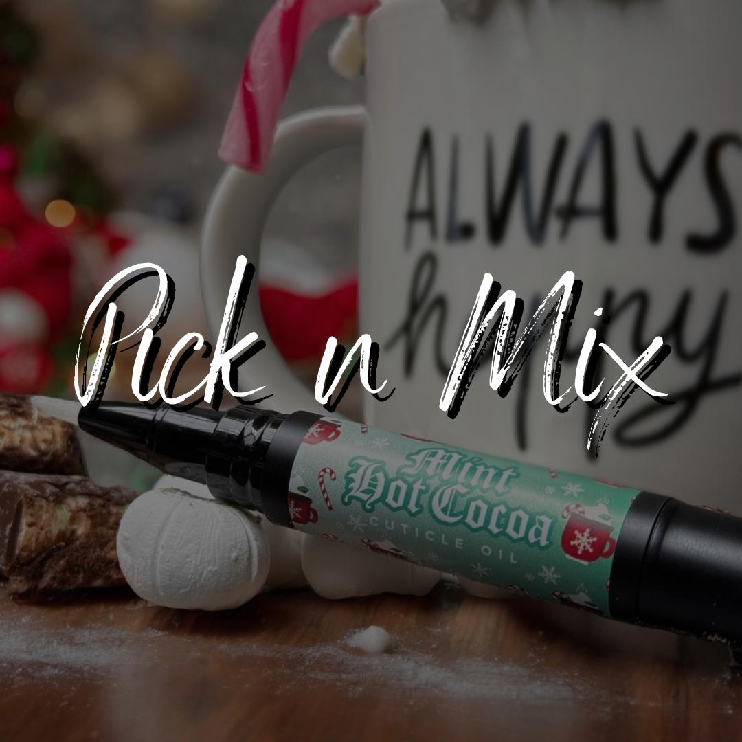 Mint Hot Cocoa Pick N MIX - Cuticle Cream & Oil