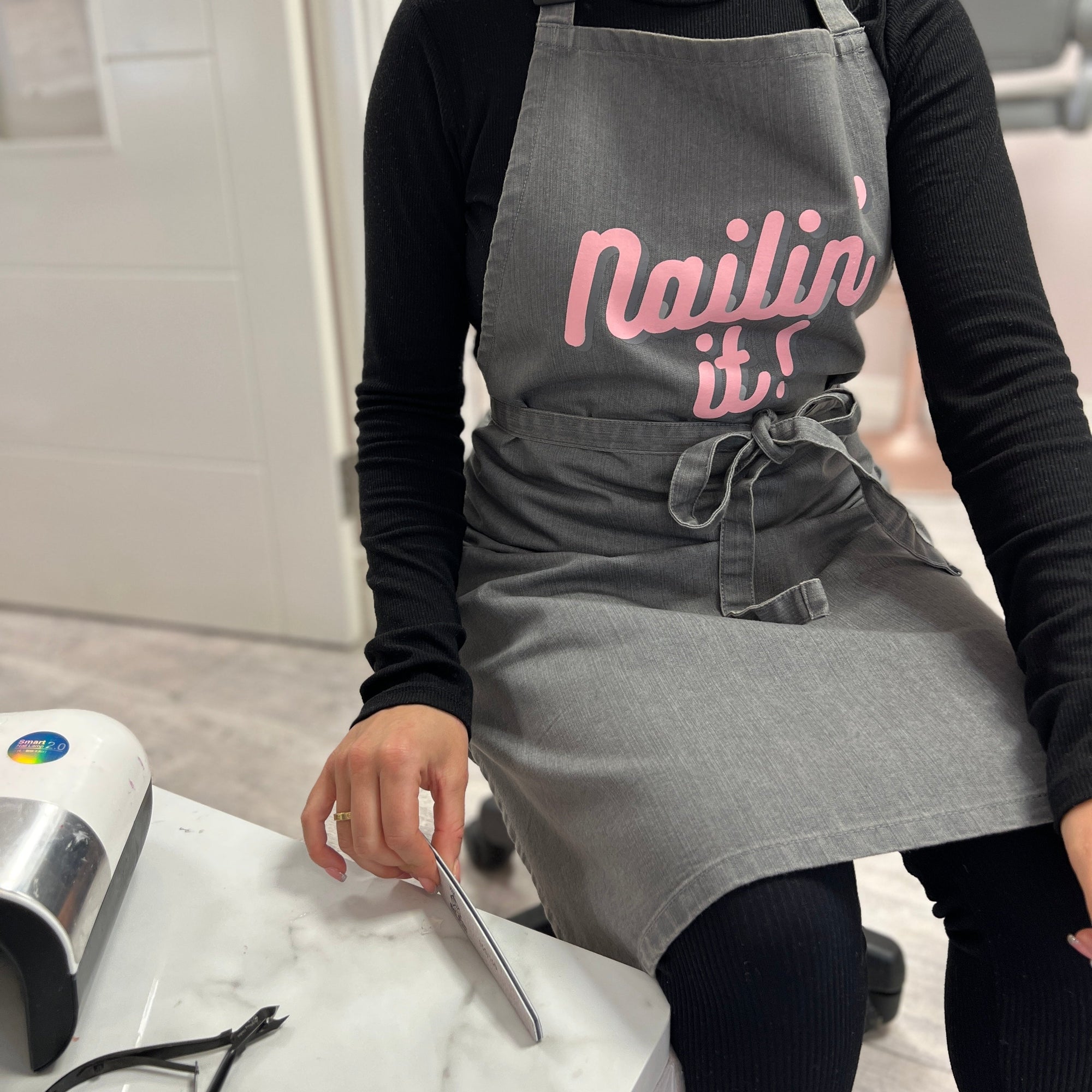 Nailin It! Apron (4 Colours) - Nail Order