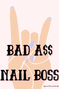 New Style Art Print A4(4 designs) - Nail Order Nail Boss