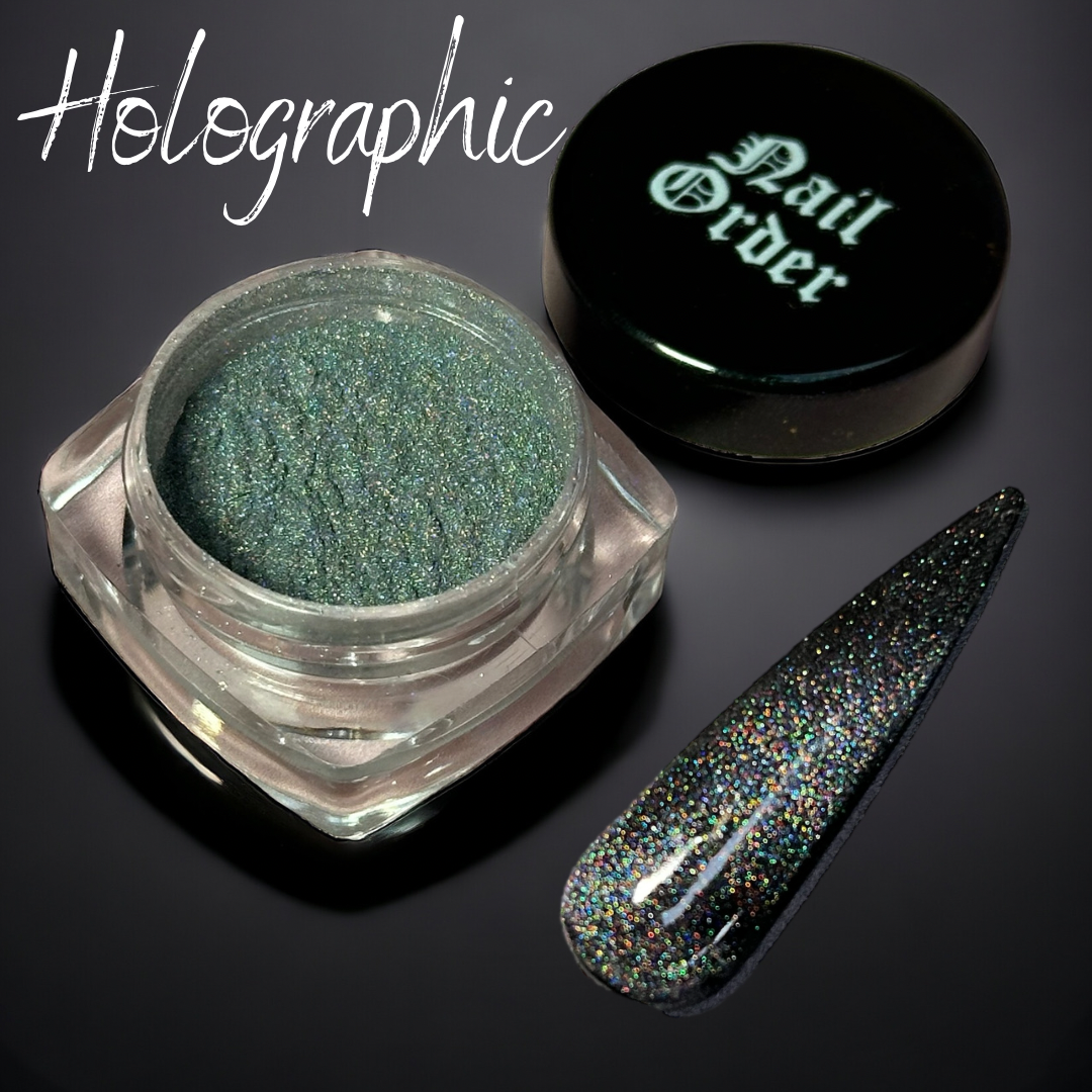 Polar Powder (15 colours) - Nail Order Holographic