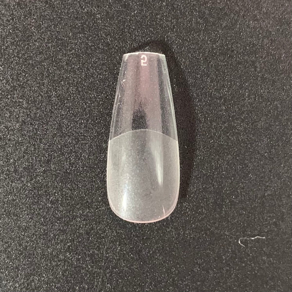 Pre-etched Medium Coffin Box Of Full Cover Tips - Nail Order