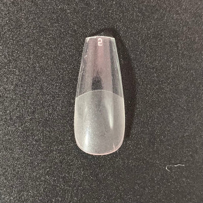 Pre-etched Medium Coffin Box Of Full Cover Tips - Nail Order