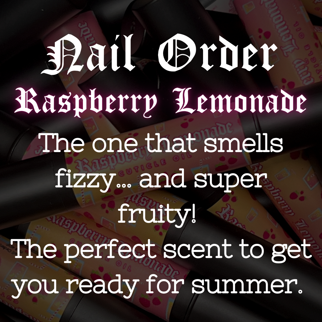 Raspberry Lemonade 4ml Cuticle Oil (6 Pack)