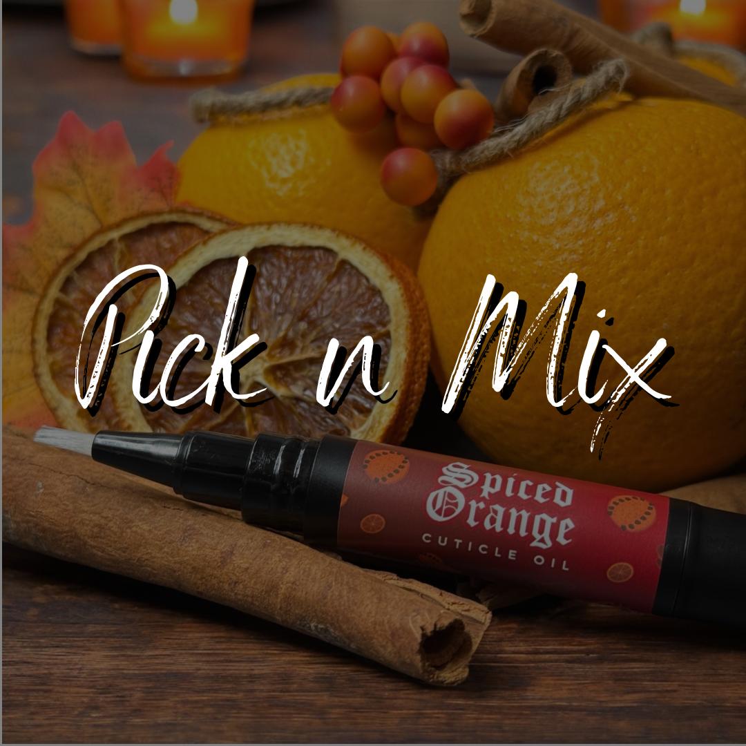 Spiced Orange Pick N MIX - Cuticle Cream & Oil