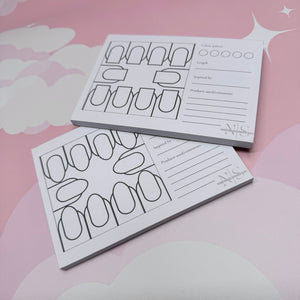 The Nail Story Co Design inspo pads - Both