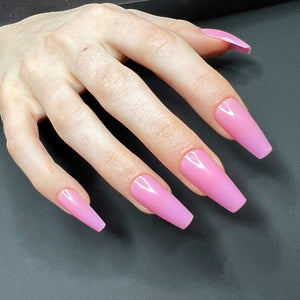 Long Stiletto Tinted Tips - Bliss - Nail Order