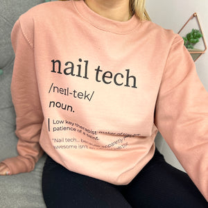 Nail Tech Sweatshirt (4 colours) - Nail Order