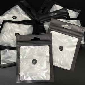 Clear Short Almond Refill Bag Of Tips (50) - Nail Order 6