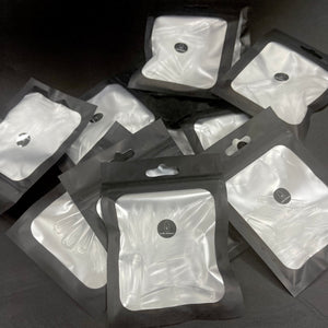 Clear Medium Coffin Refill Bag of Tips (50) - Nail Order
